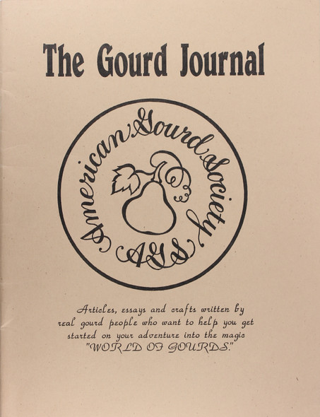 The Gourd Journal front cover by American Gourd Society