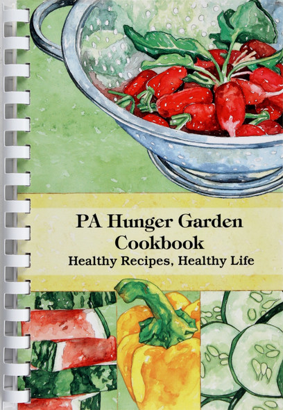 Pa Hunger Garden Cookbook front cover by Morris Press Cookbooks