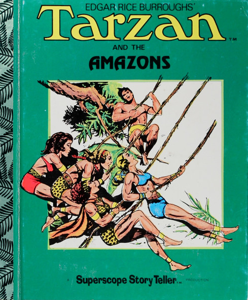 Tarzan and the Amazons front cover by Jeff Skelley