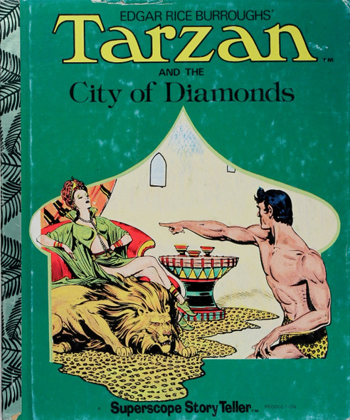 Tarzan and the City of Diamonds front cover by Edgar Rice Burroughs
