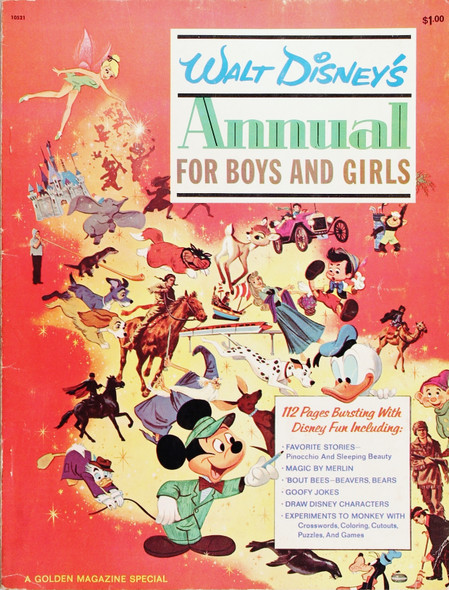 Walt Disney's Annual for Boys and Girls (Number 1) front cover