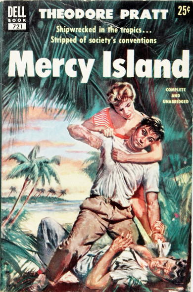 Mercy Island front cover by Theodore Pratt