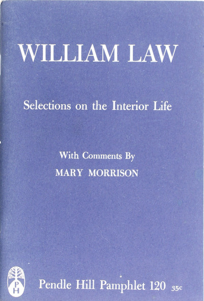 Selections On the Interior Law front cover by William Law