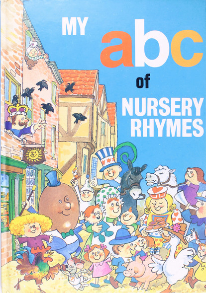 My Abc of Nursery Rhymes (Derrydale Fun Time Library) front cover, ISBN: 0517292629