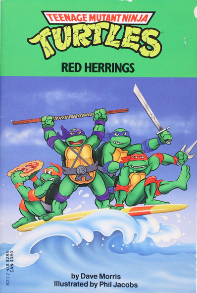 Red Herrings (Teenage Mutant Ninja Turtles) front cover by Dave Morris, ISBN: 0440802172