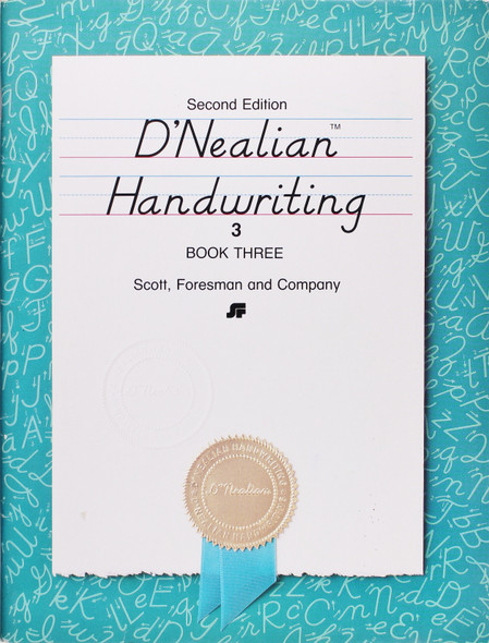 D'nealian Handwriting Book 3 front cover by Donald Neal Thurber, ISBN: 0673273032