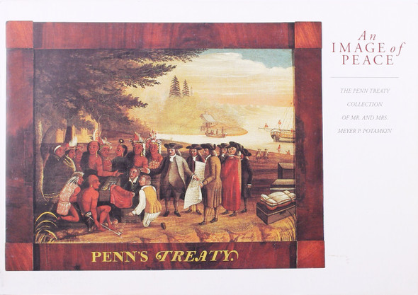 An Image of Peace: the Penn Treaty Collection of Mr. & Mrs. Meyer P. Potamkin front cover, ISBN: 0892710691