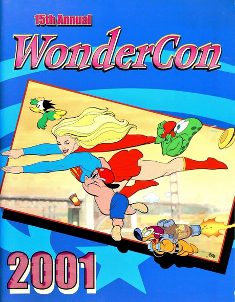 15th Annual Wondercon 2001 Program Book front cover