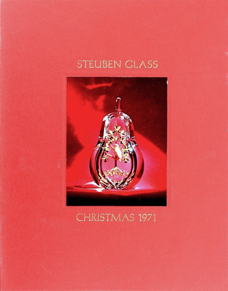 Steuben Glass, Christmas 1971 front cover