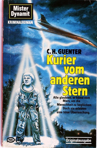 Kurier Vom Anderen Stern front cover by C.H. Guenter, ISBN: 3488202453