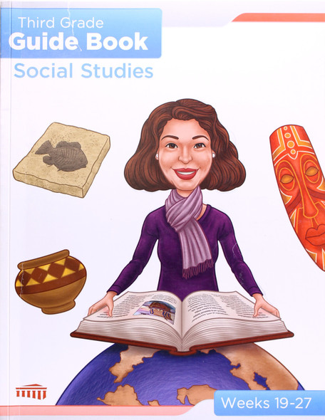 Social Studies Guide Book: Third Grade Weeks 19-27 front cover by Lincoln Interactive, ISBN: 1936318628