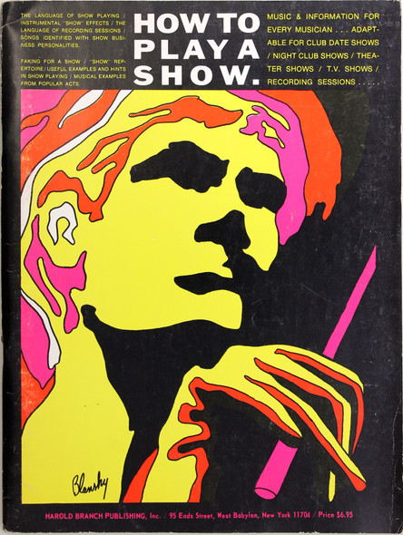 How to PLay a Show front cover by Harold Branch, Irving Dweir