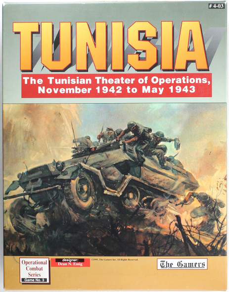 Tunisia: The Tunisian Theater of Operations, November 1942 to May 1943 front cover by Dean N. Essig