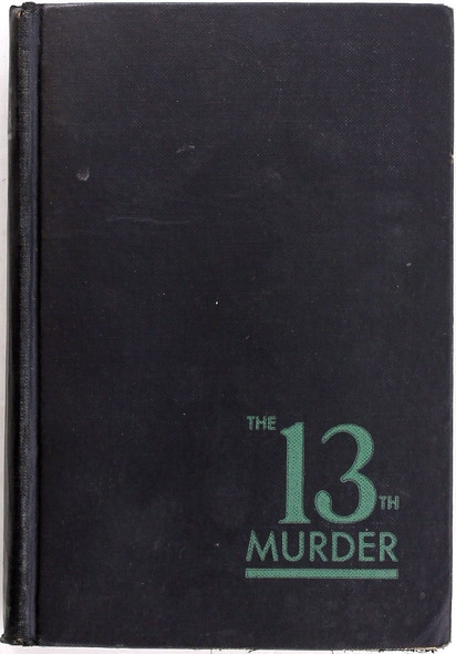 The 13th Murder: An Unlucky Lucky Murder front cover by Frederick G. Eberhard