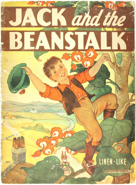 Jack and the Beanstalk front cover by Milo Winter