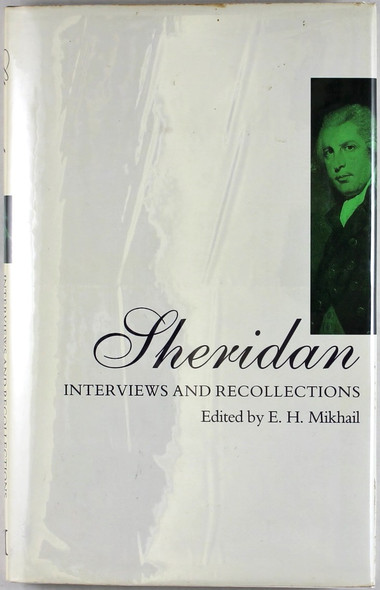 Sheridan: Interviews and Recollections front cover, ISBN: 0333456130