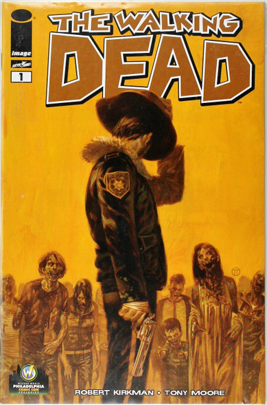 The Walking Dead #1 2013 Wizard World Philadelphia Exclusive Variant Edition front cover by Robert Kirkman