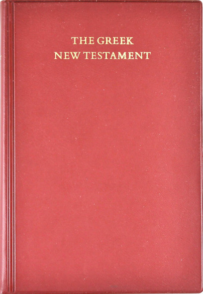 The Greek New Testament front cover, ISBN: 3438051109