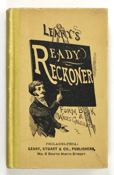 Leary's Improved Ready Reckoner, Form Book and Wages Calculator front cover by Leary, Stuart