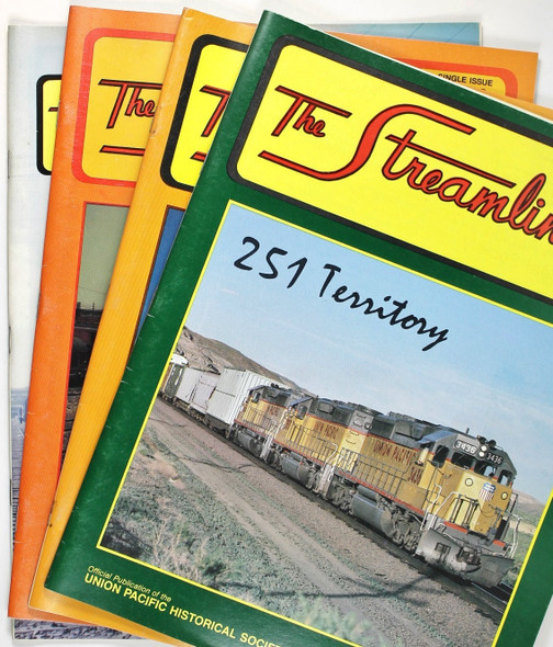 The Streamliner, Volume 3 Issues 1-4 front cover by Terry Metcalfe