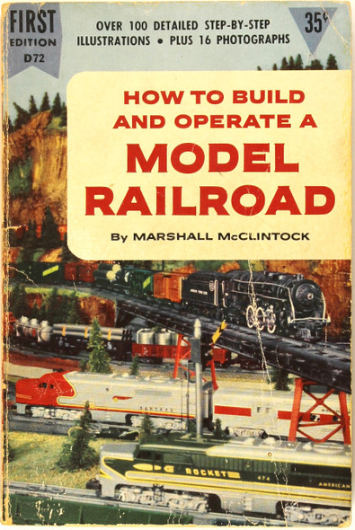 How to build and operate a model railroad front cover by Marshall McClintock