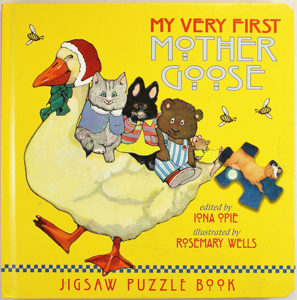 My Very First Mother Goose Jigsaw Puzzle Book front cover by Iona Opie, ISBN: 0769624136