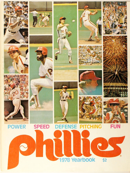 1978 Phillies Yearbook front cover