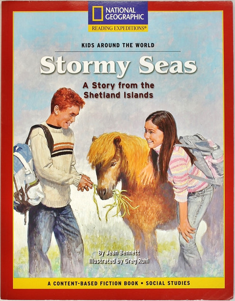 Stormy Seas: A Story from the Shetland Islands front cover by Jean Bennett, ISBN: 1426351003