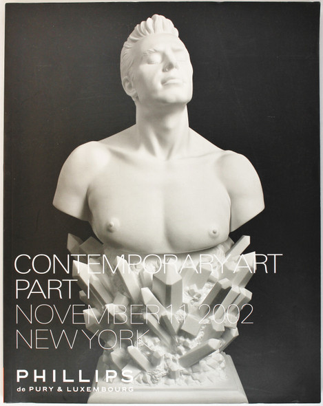 Contemporary Art Part I, Monday November 11 2002, New York front cover by Phillips de Pury & Luxembourg