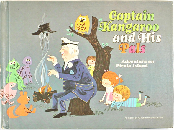 Captain Kangaroo and His Pals: Adventure on Pirate Island front cover by Jean Conder Soule