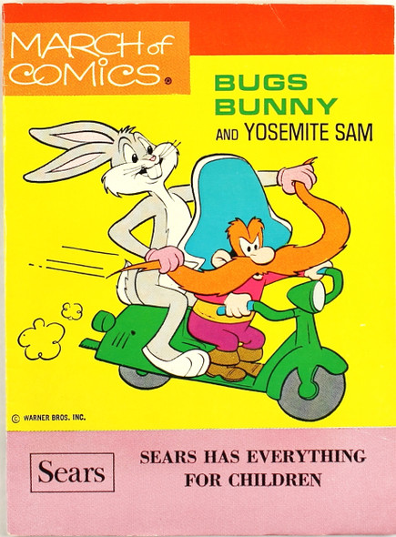 March of Comics #392: Bugs Bunny and Yosemite Sam front cover by Warner Bros.