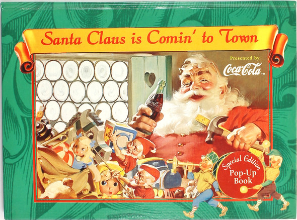 Santa Claus is Comin' to Town (Special Edition Pop-Up Book) front cover by Haven Gillespie