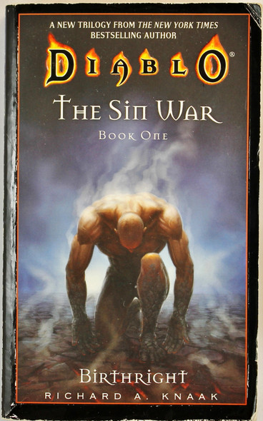 Birthright (Diablo: The Sin War, Book 1) front cover by Richard A. Knaak, ISBN: 0743471229