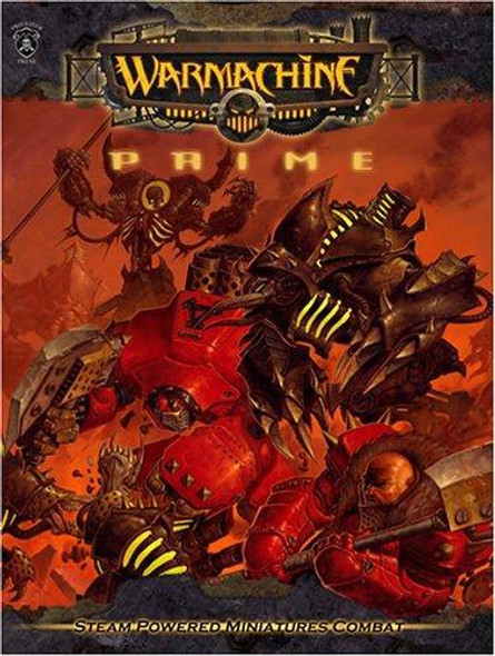 Warmachine Prime front cover by Matt Wilson, ISBN: 0970697074