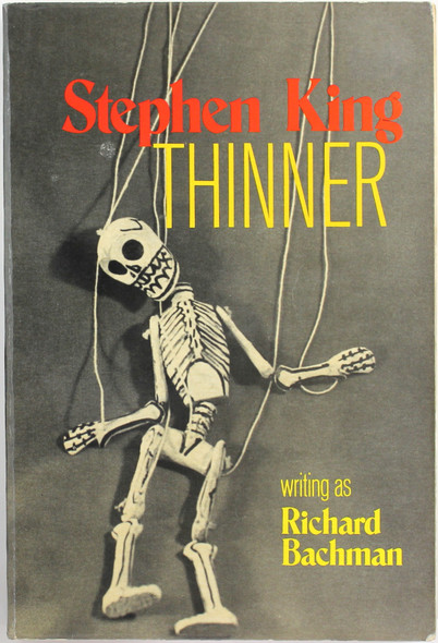 Thinner (Large Print) front cover by Stephen King, Richard  Bachman, ISBN: 0816140219