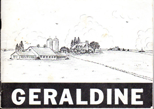 Geraldine: A Story for Primary Grades front cover by Robert C. McKinley, Harry T. Kaufmann