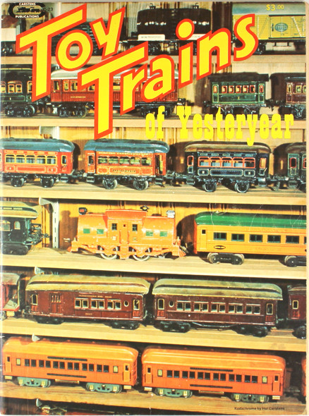 Toy Trains of Yesteryear (Rail-Craft Library C-22) front cover by Case Kowal, ISBN: 0911868224