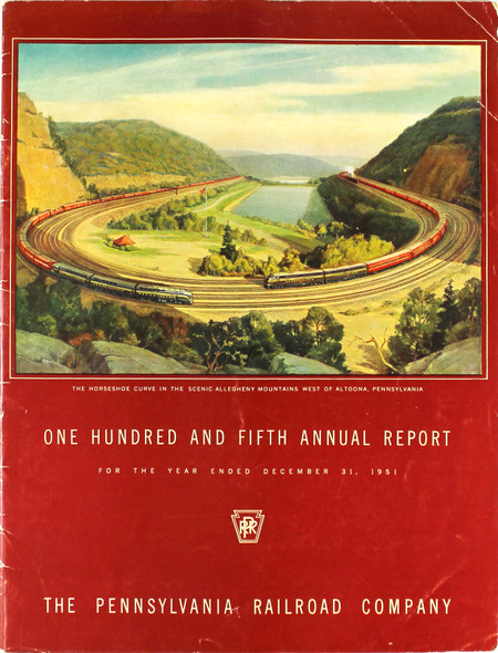 One Hundred and Fifth Annual Report for the year ended December 31, 1951 front cover