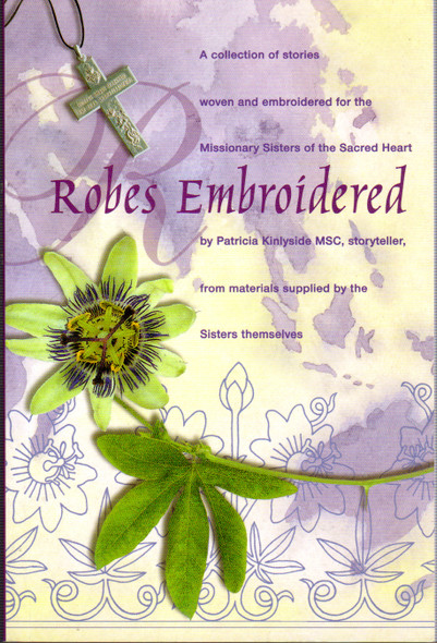 Robes Embroidered front cover by Patricia Kinlyside