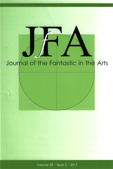 Journal of the Fantastic In the Arts (Volume 28, Issue 2) front cover by Brian Attebery