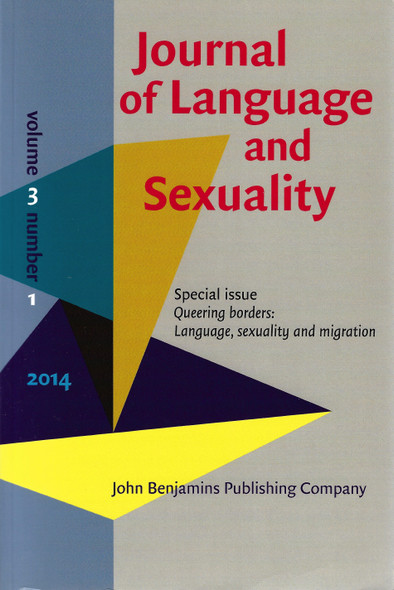 Journal of Language and Sexuality (Volume 3, Number 1) front cover by William L. Leap, Heiko Motschenbacher