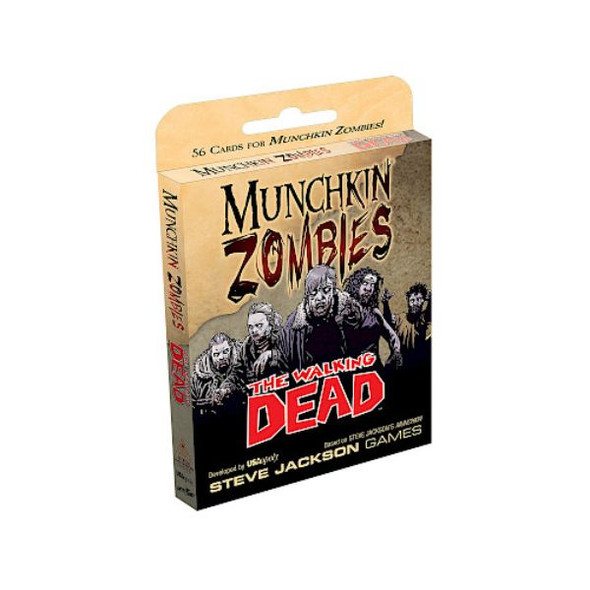 Munchkin Zombies The Walking Dead Card Game front cover