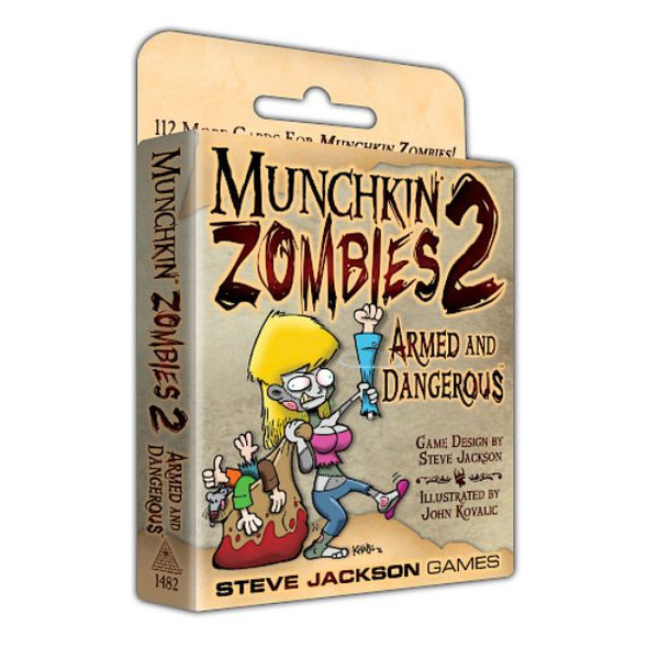 Munchkin Zombies 2 Armed and Dangerous front cover