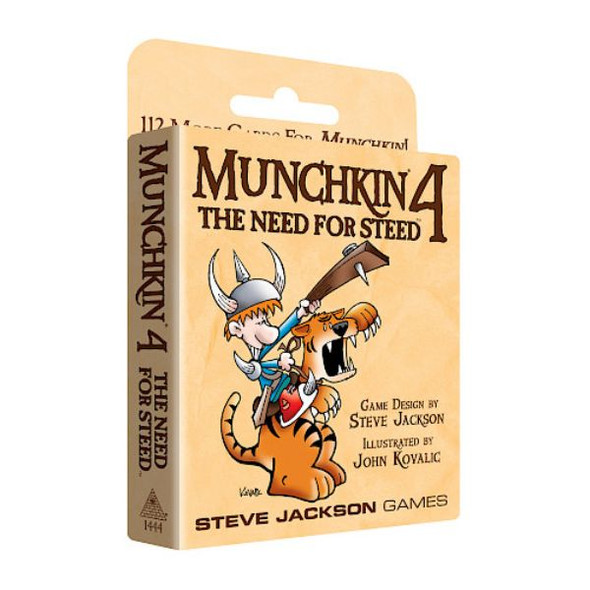 Need for Steed: Munchkin 4 front cover