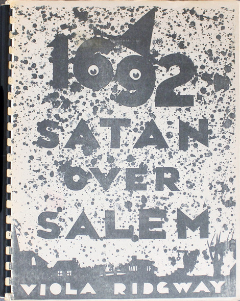 1692: Satan Over Salem front cover by Viola Ridgway