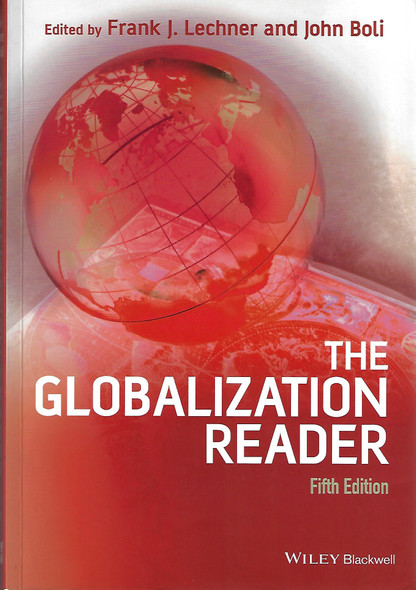 The Globalization Reader front cover by Frank J. Lechner, ISBN: 111873355X