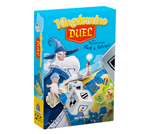 Kingdomino Duel, Roll & Write Board Game front cover