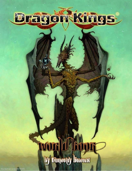 Dragon Kings: World Book (SSP1001) front cover by Soldier Spy, ISBN: 1937013464