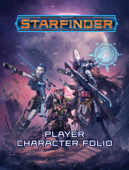 Starfinder Roleplaying Game: Starfinder Player Character Folio front cover by Paizo Staff, ISBN: 1601259581