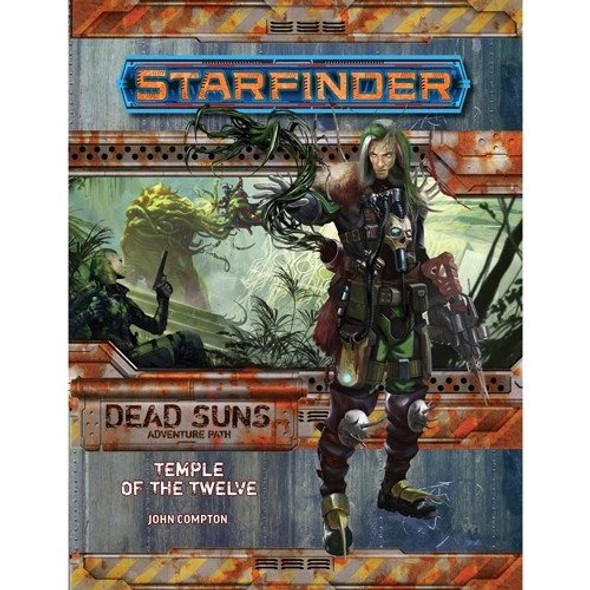 Starfinder Adventure Path: Temple of the Twelve (Dead Suns 2 of 6) front cover by John Compton, ISBN: 160125976X